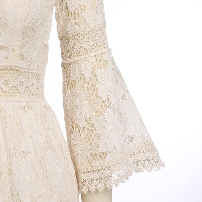 Amary - Boho Spitzenkleid