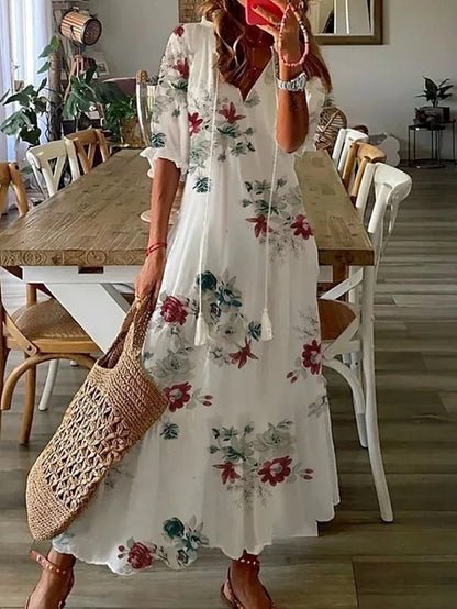 LUNA | MIDI-BOHO-KLEID FÜR EFFORTLOSEN STIL